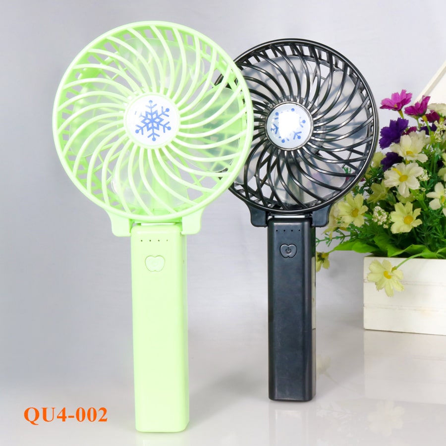 Quạt nhựa mini hình quạt cây QU4-002