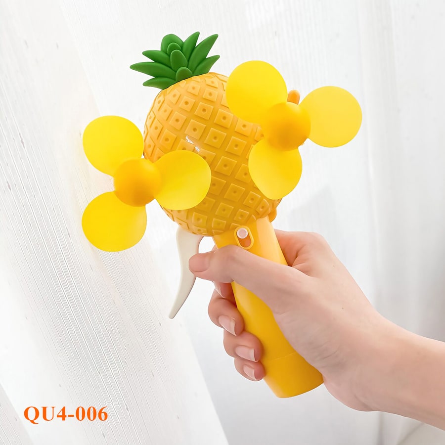 Quạt nhựa mini quả dứa QU4-006