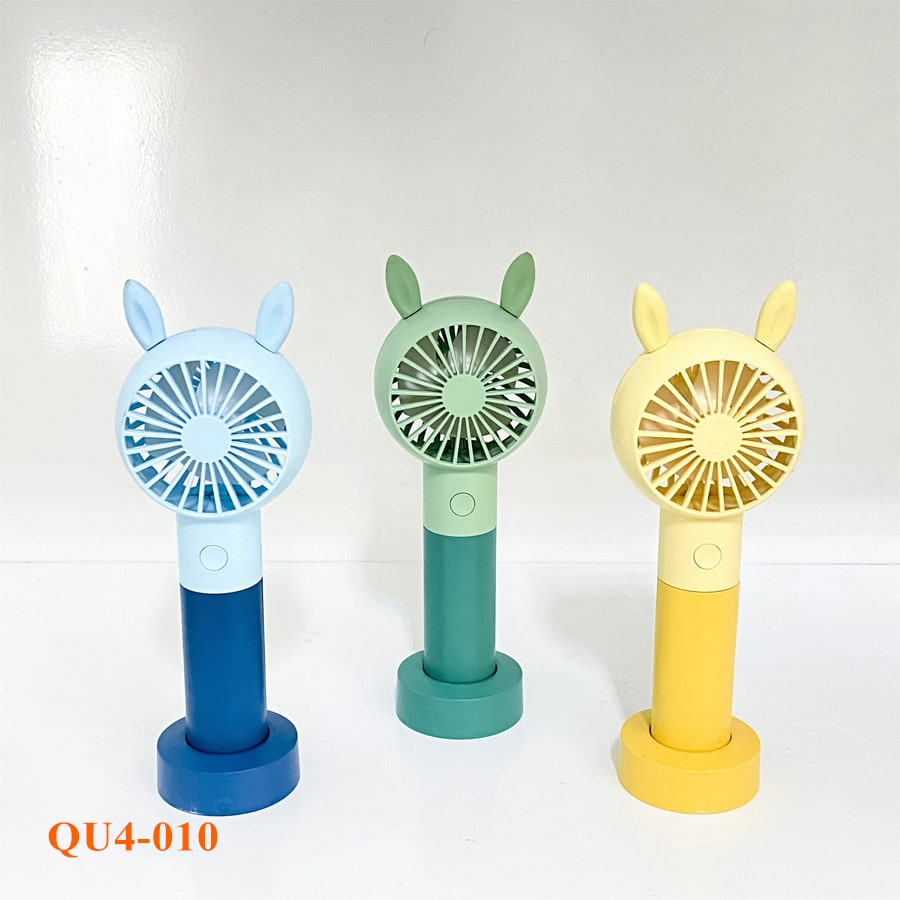 Quạt nhựa mini tai thỏ QU4-010