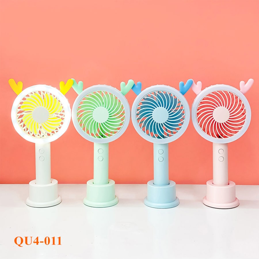 Quạt nhựa mini sừng hươu QU4-011
