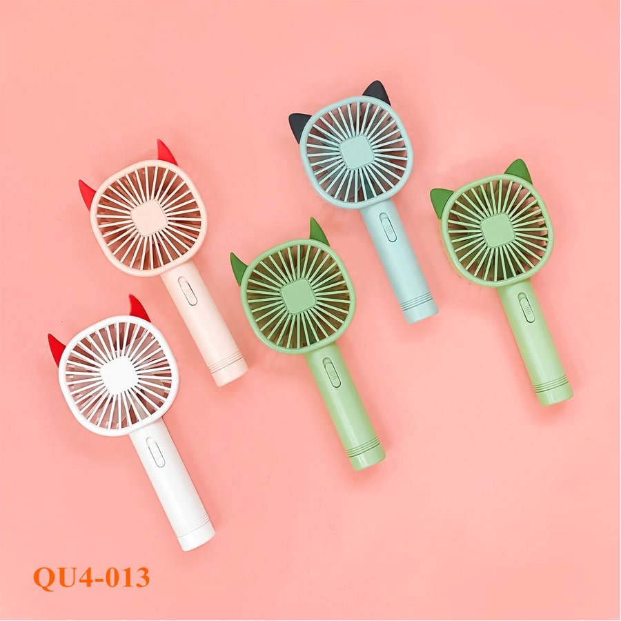 Quạt nhựa mini tai mèo QU4-014